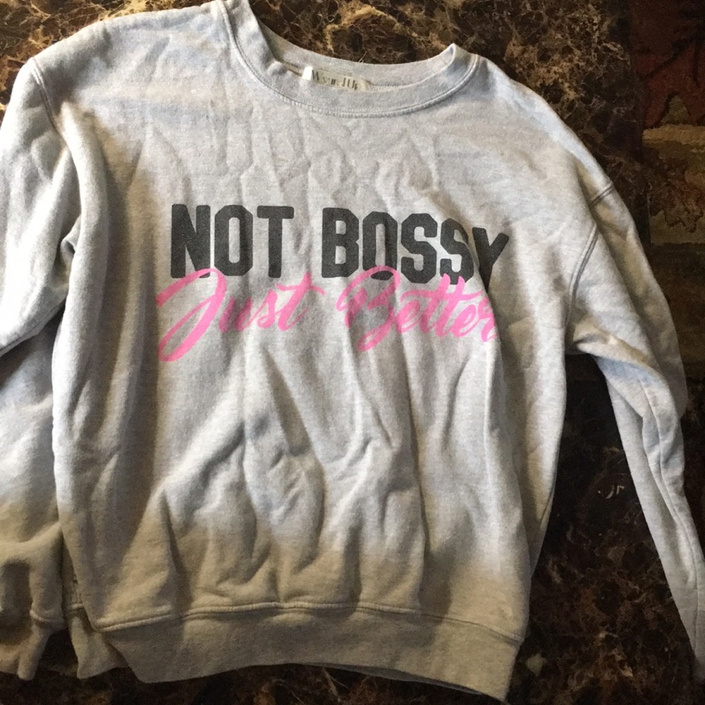 Wound up sweater